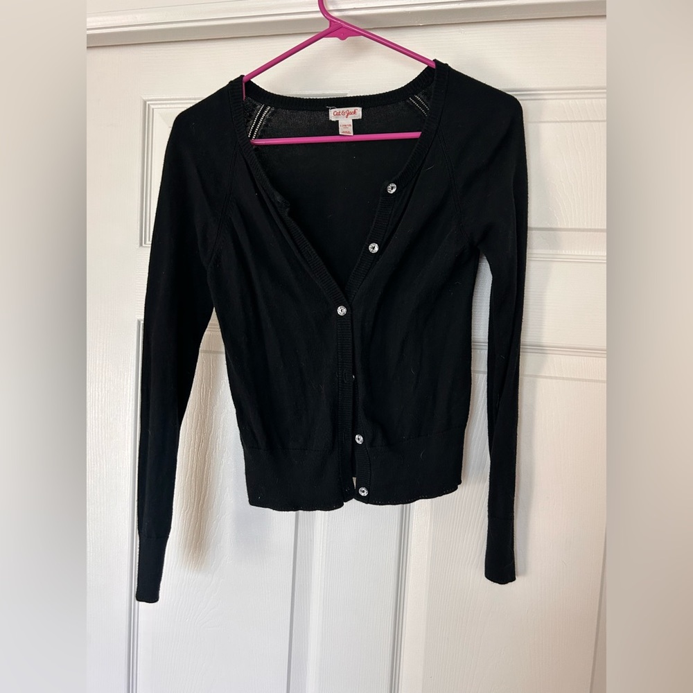 Girls Large (10/12) Cat & Jack Button top
